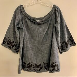 CALVIN KLEIN off-the-shoulder top